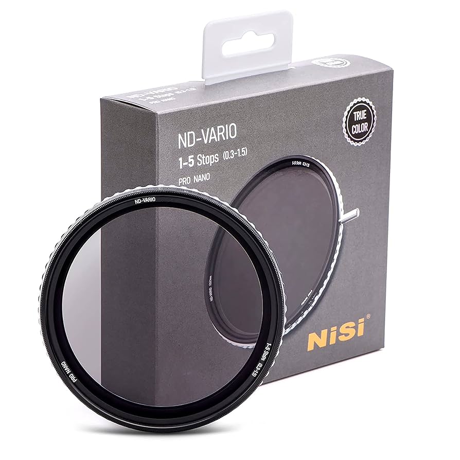 Amazon.com : NiSi - 52mm Swift True Color ND-Vario, 1-5